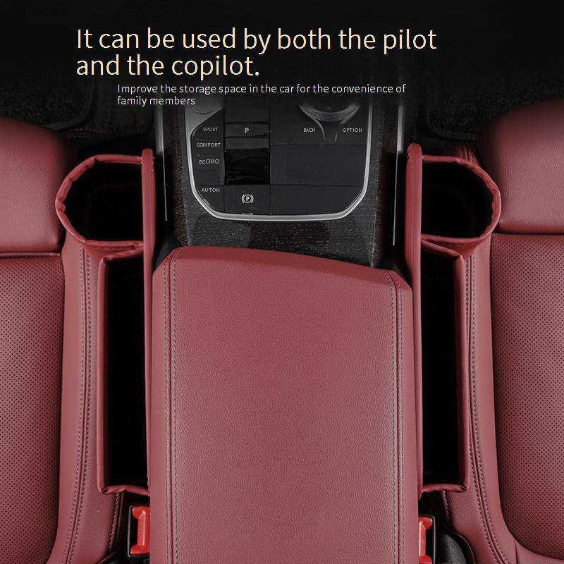 CLS-CS02 Multi-Functio<i></i>nal PU Car Seat Gap Filler Organizer - Clicks Brand